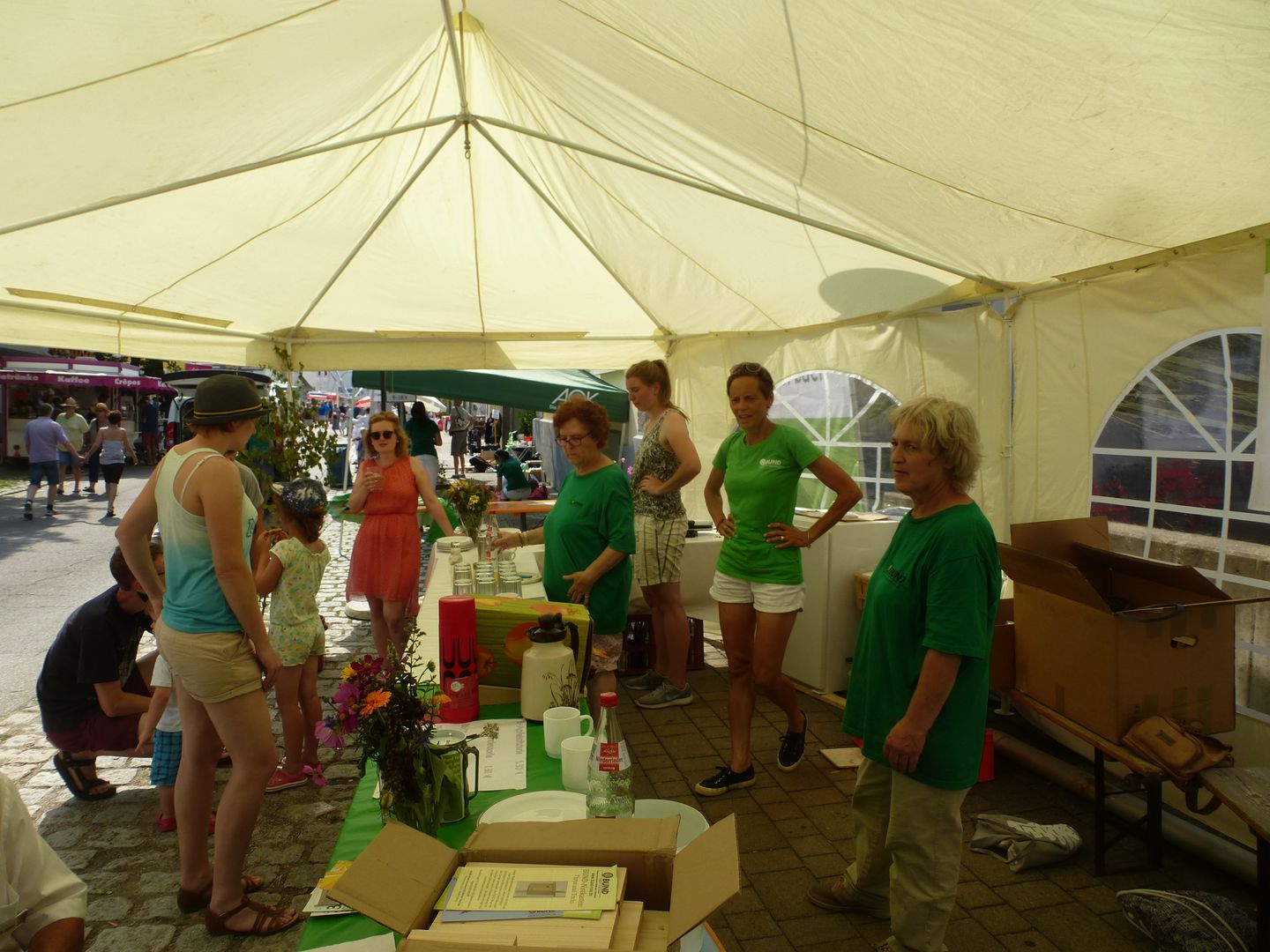 BUND-Stand beim Stadtfest Erbach